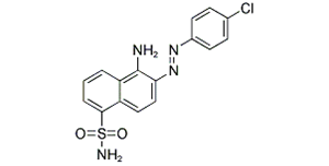 1-Amino-2-(4-chlorophenylazo)-naphthalene-5-sulfonamide